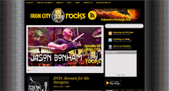 Desktop Screenshot of ironcityrocks.com